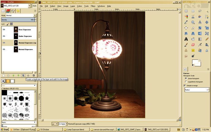 Create a duplicate of the layer and add it to the image