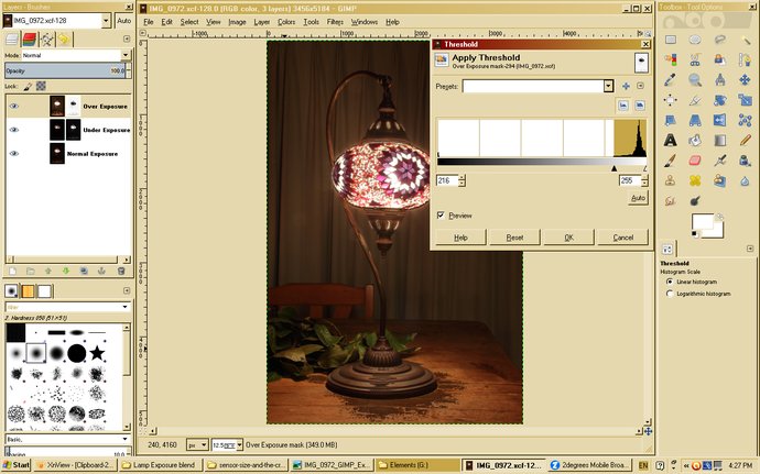 Setting the threshold