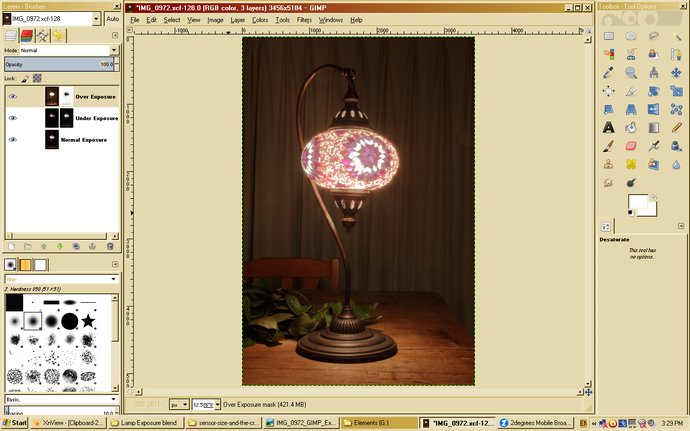 The effects of the layer masks